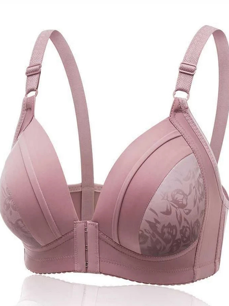 Bralette Wireless Soft - Бюстгальтер пуш-ап с застежкой спереди, пикантное
